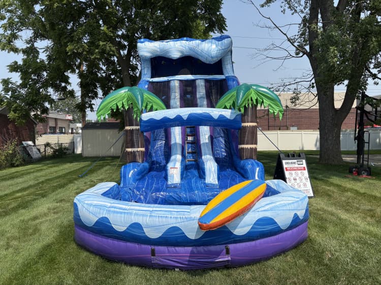 Surf's Up Dual Lane Slide