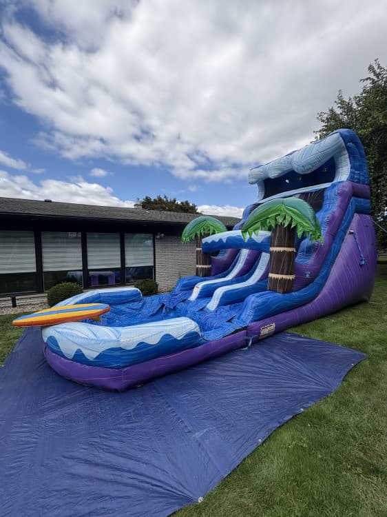 Surf's Up Dual Lane Slide