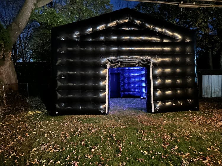 Black Inflatable DAY OR NIGHT Club