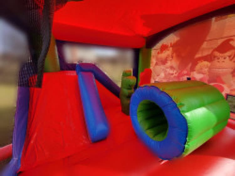Mario & Luigi Bounce House with Slide