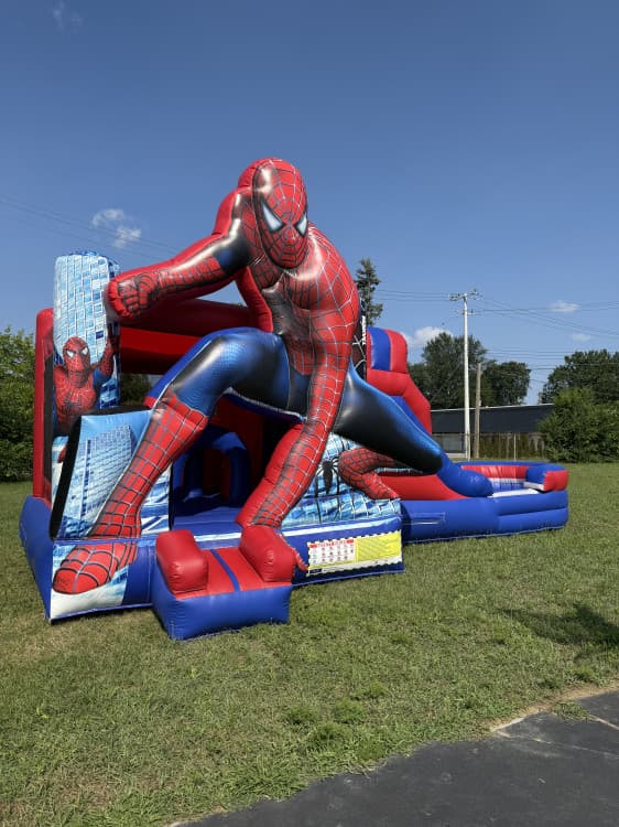 It's SPIDER-MAN! Bounce House & Slide Combo