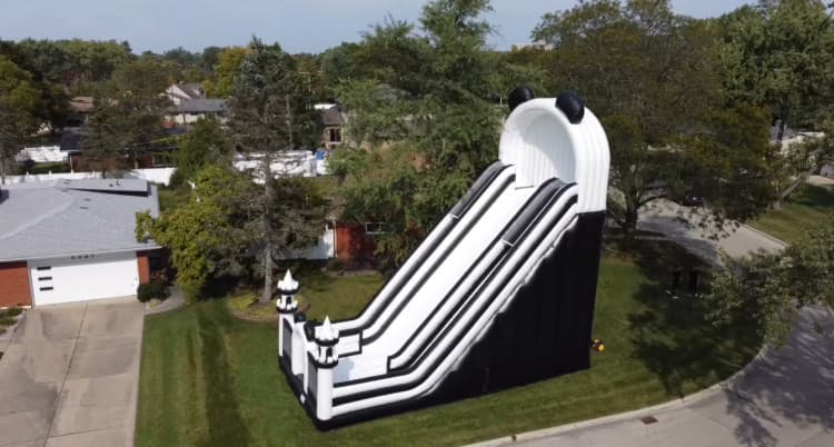 Michigan's #1 Largest 40-Foot Tall Slide Mobile Rental