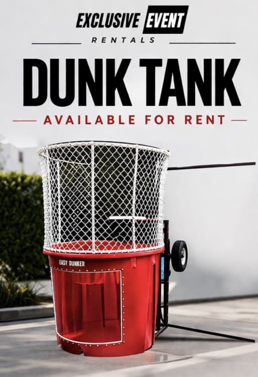 BIG SPLASH The ORIGINAL Dunk Tank