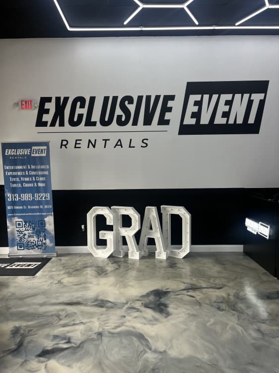 GRAD Marquee Letters - GRAD