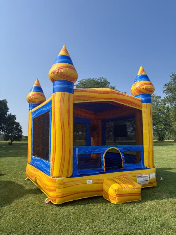 GO BLUE! Large Bounce House