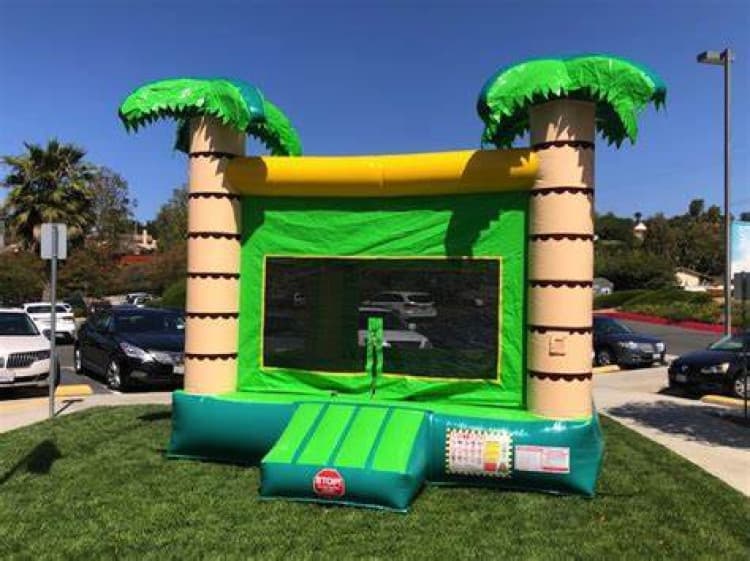 Deluxe Tropical Bounce House