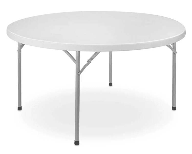 6-Foot Round Table