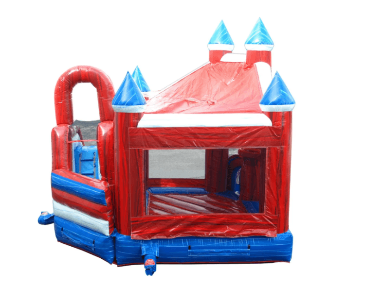 All American Bounce Castle and Slide Combo 1