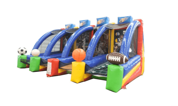 4-in-1 Inflatable Interactive Sports Game