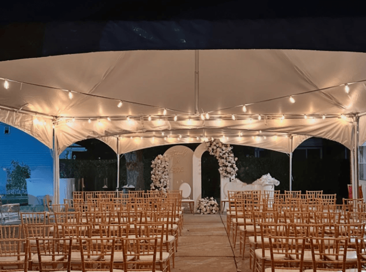 20 x 40 Tent String Lights